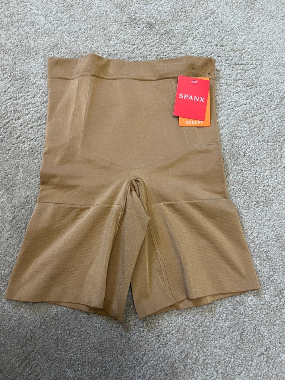 Spanx OnCore High Waisted Mid Thigh Short XS SS6615 Compression Shapewear NWT